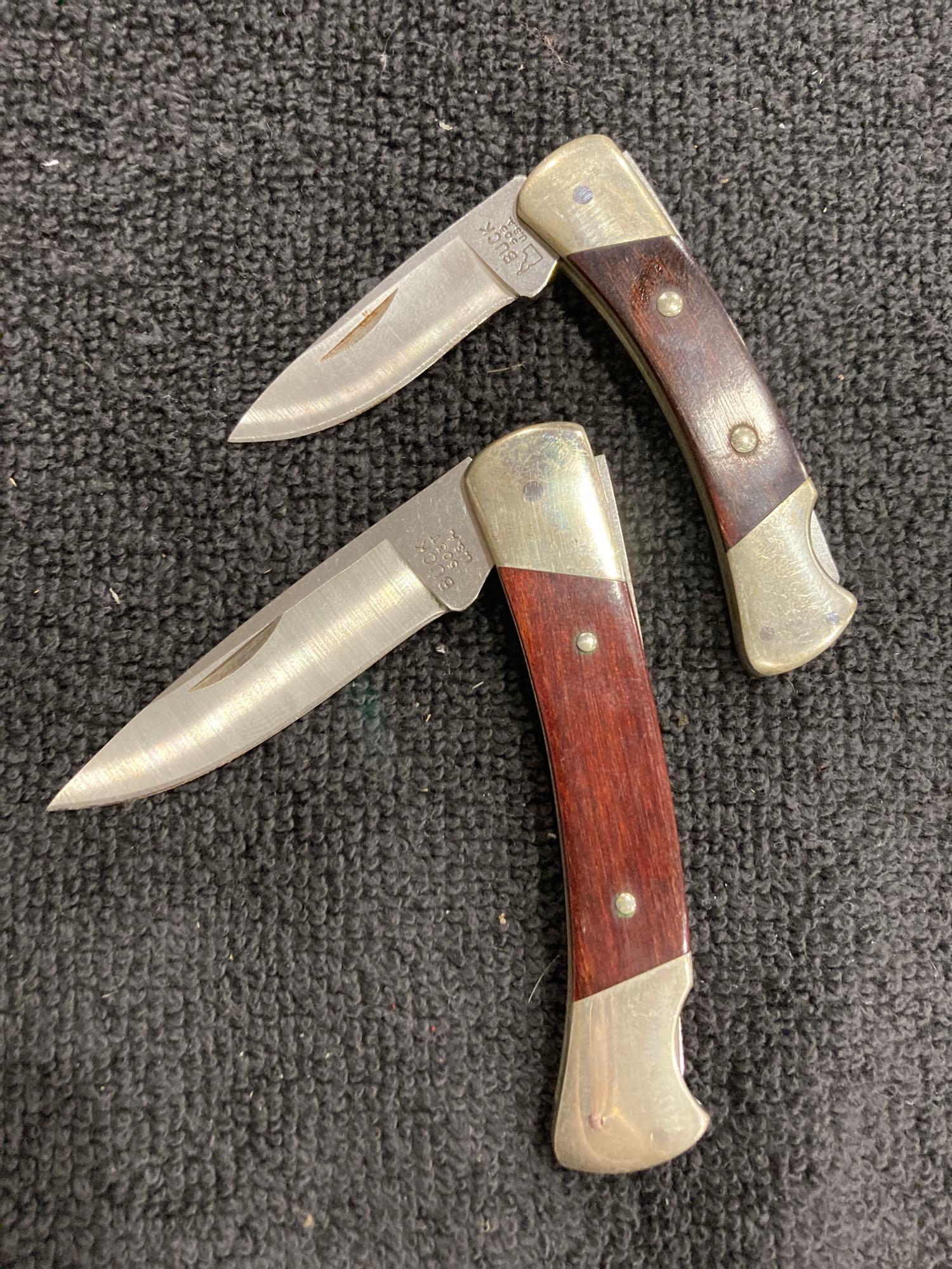 Pair of Buck Knives (1 of 4)