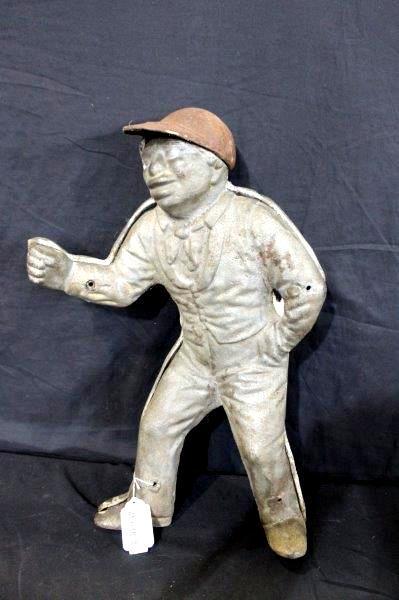 2 piece cast iron lawn jockey (1 of 4)