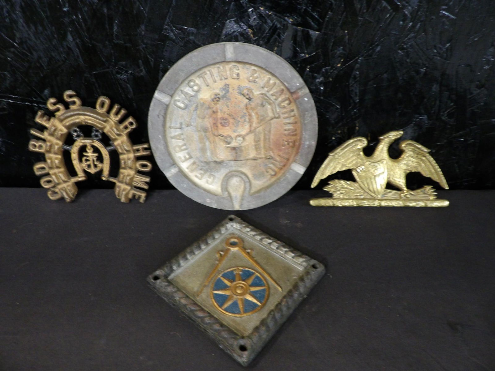 Brass & Cast Iron Plates and Plaques (1 of 5)