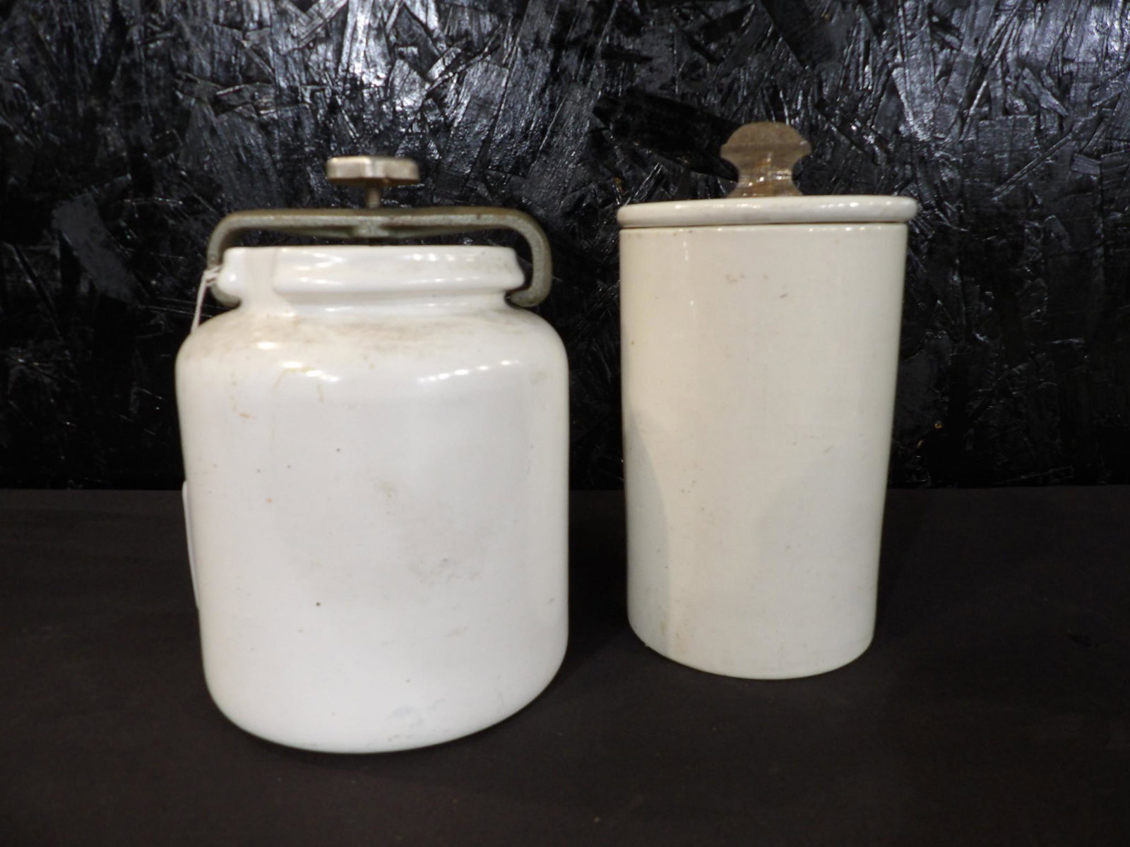 Edison Battery Canister & Pottery Jar (1 of 8)