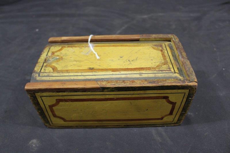 Small primitive Painted Candlebox (1 of 7)