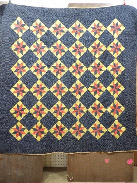 Vintage 8 point star quilt (1 of 13)