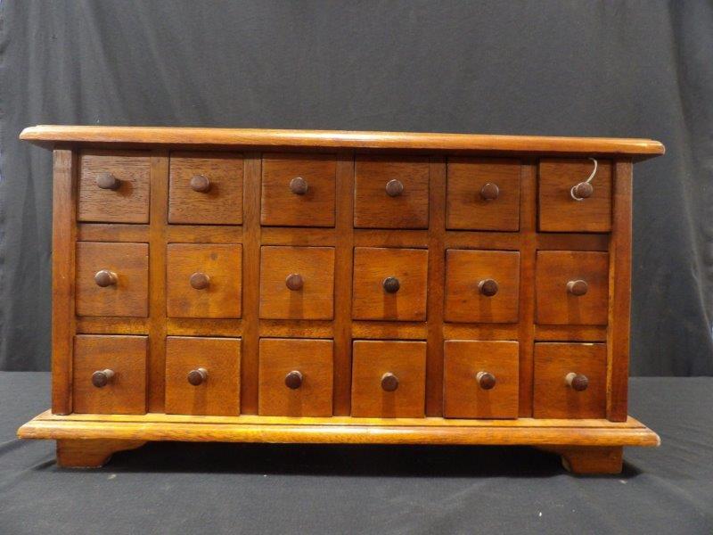 Fabulous 18 drawer Apothecary cabinet (1 of 8)