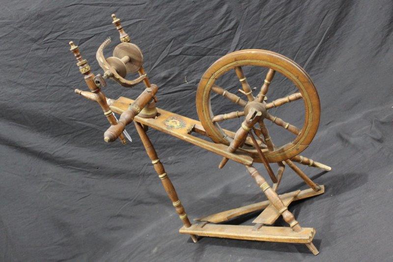Primitive spinning wheel (1 of 5)