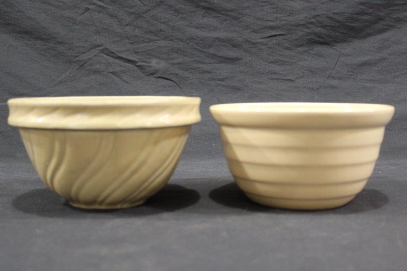 2 Stoneware Advertising Bowls (1 of 3)