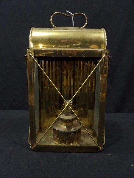 Kosmos Brenner Brass Wall Mount Lantern (1 of 6)