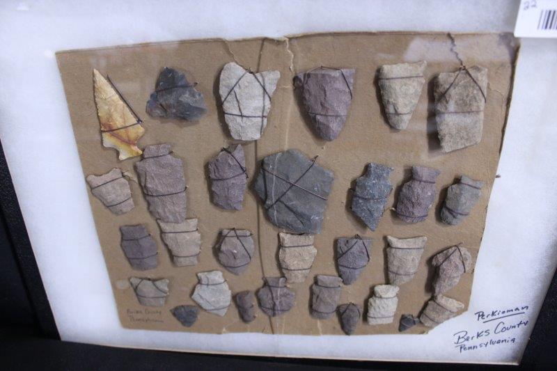 Perkioman Native American Arrowheads and Artifacts (1 of 4)
