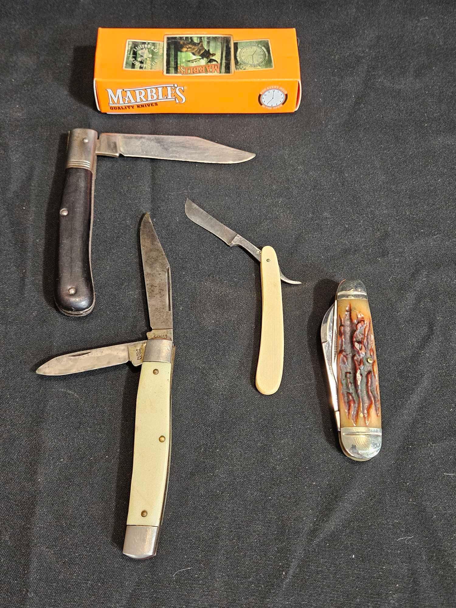 Marbles, Ranger, LaGross, & Rostfrei Pocket Knives (1 of 9)