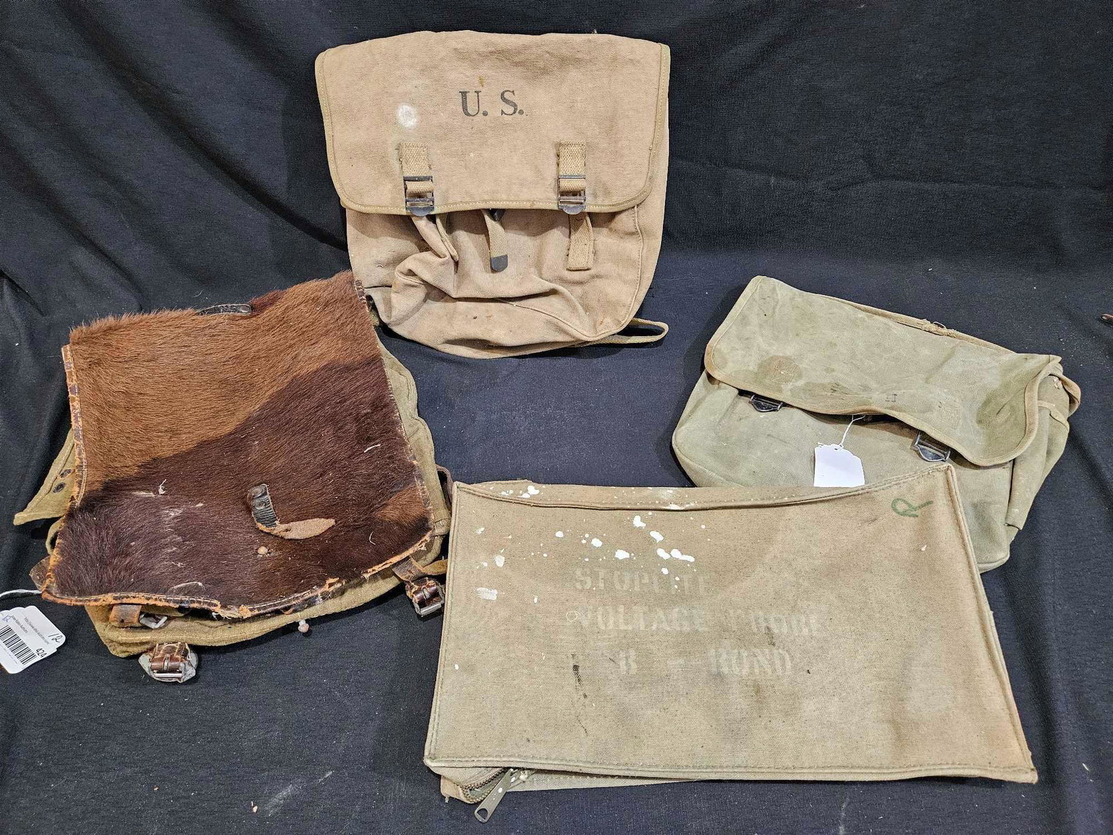 4 Older Military Bags (1 of 5)