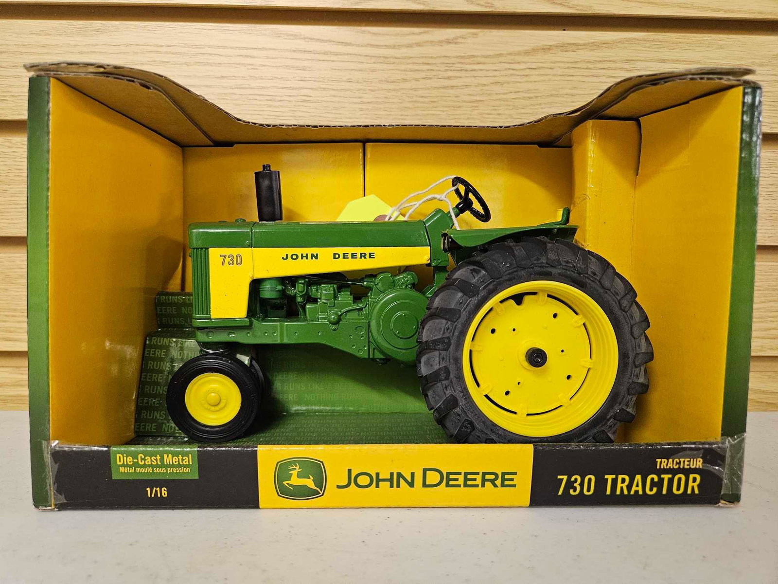 John Deere Model 730 Tractor: 1/16 scale