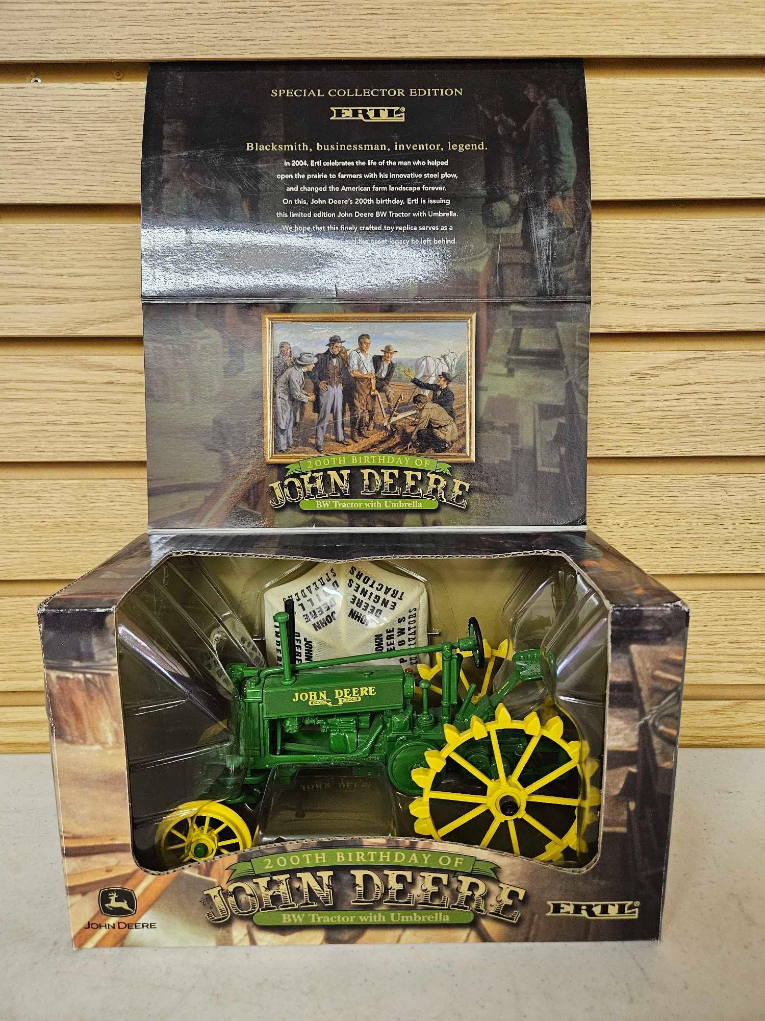 John Deere BW Tractor w/ Umbrella Special Collectors Edition (1 of 9)