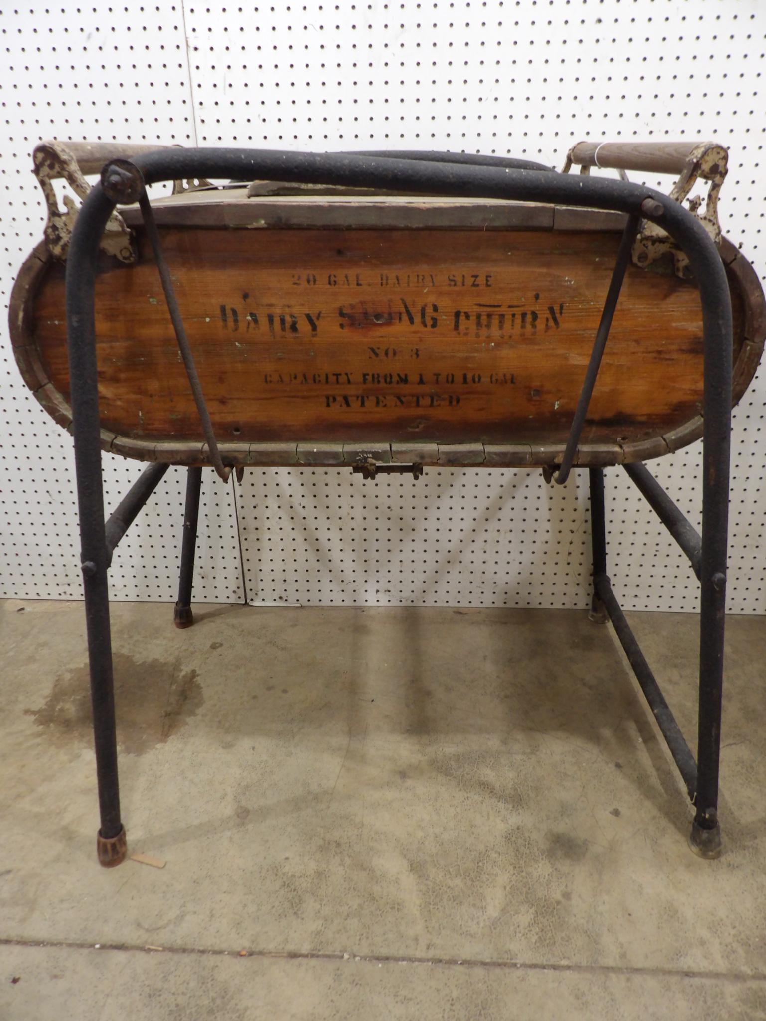 J.F. Hillerich & Son Dairy No. 3 Swing Churn Louisville, KY (1 of 16)