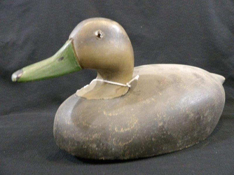 Early Wildfowler Decoy Factory Mallard Drake & Hen Working Duck Decoy (1 of 8)