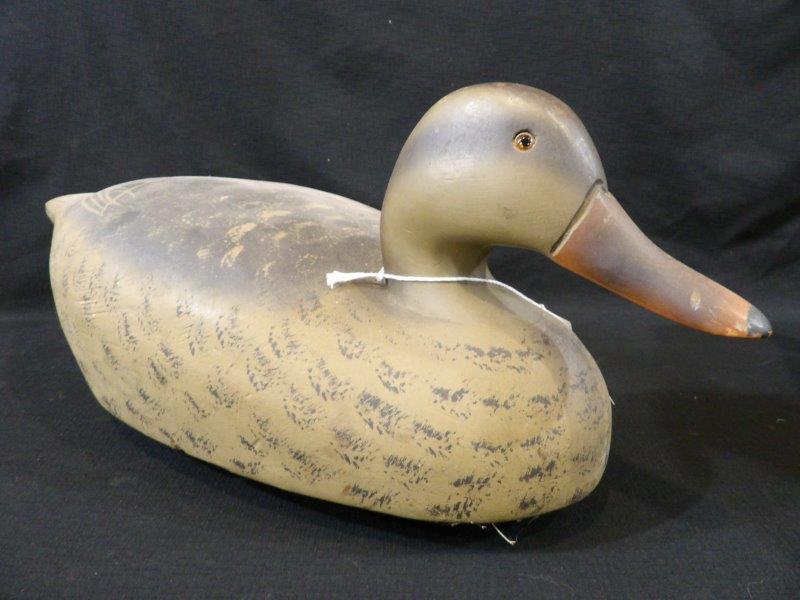 Early Wildfowler Decoy Factory Mallard Drake & Hen Working Duck Decoy (1 of 10)