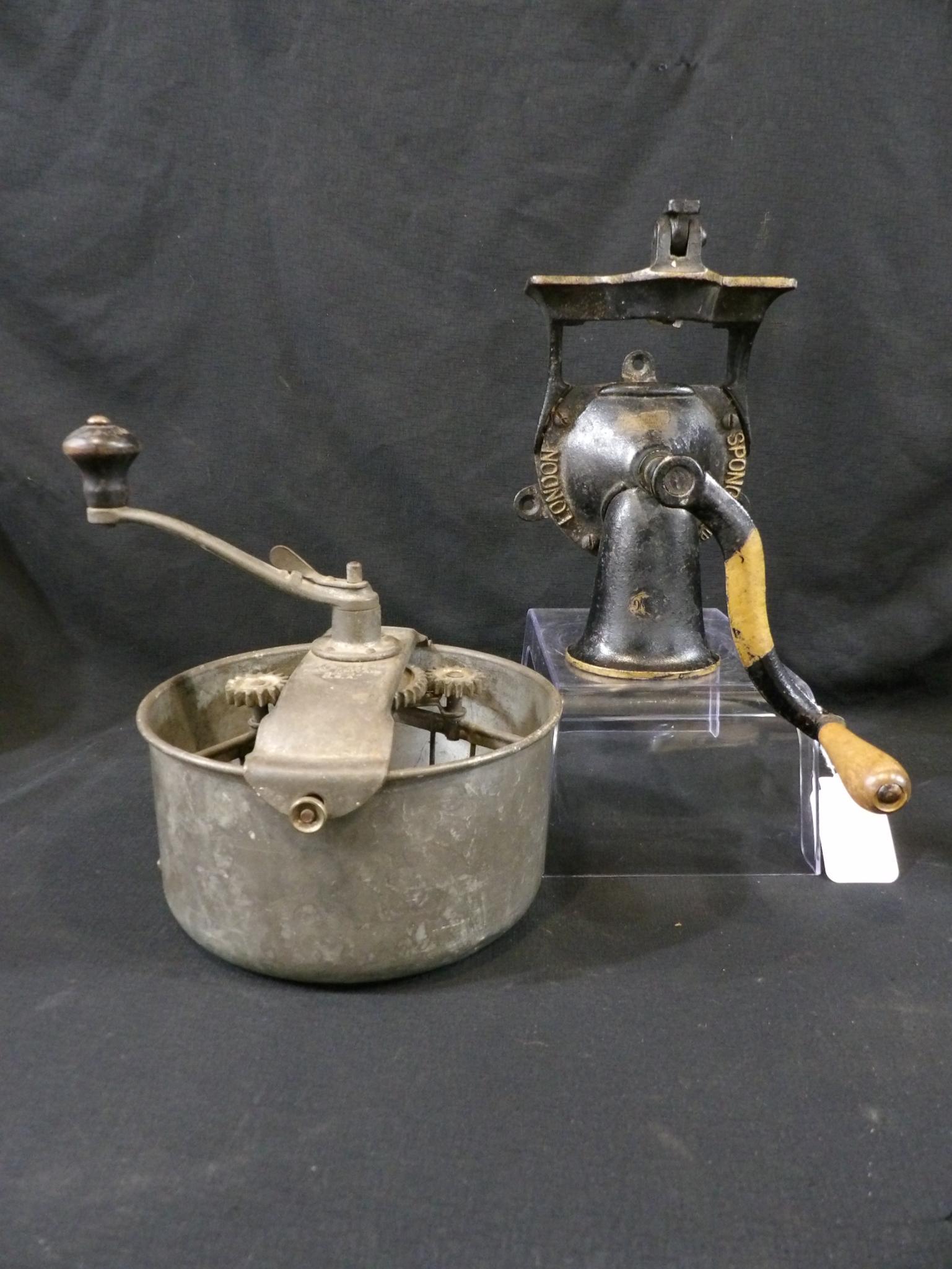 Spong & Co. Ltd. Table Mount Coffee Mill & Universal Cake Maker (1 of 18)