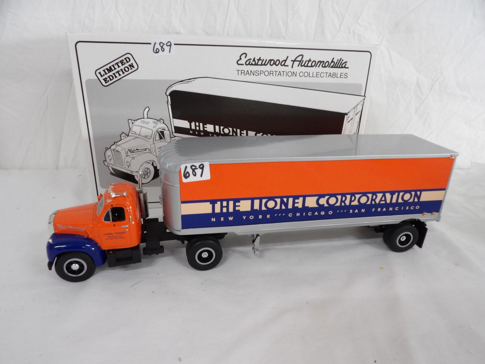 MACK B-61 TRACTOR AND TRAILER (1 of 1)