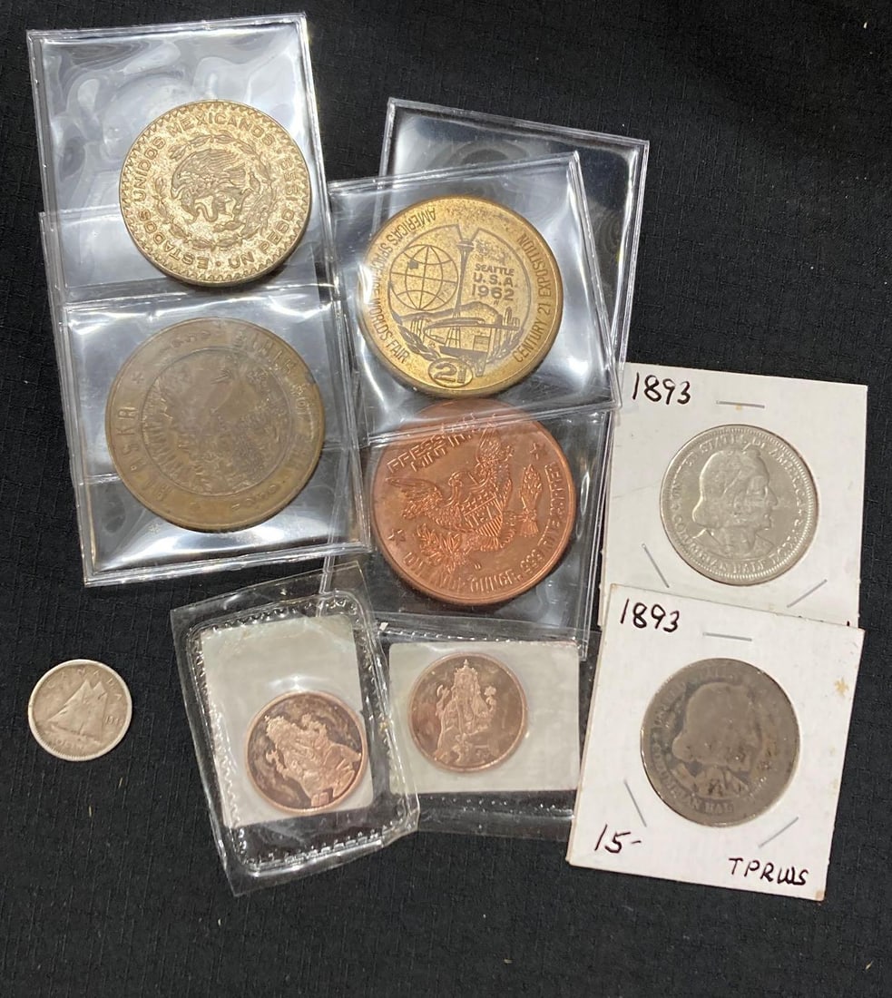 Copper & Foreign Coinage Including Silver (1 of 13)