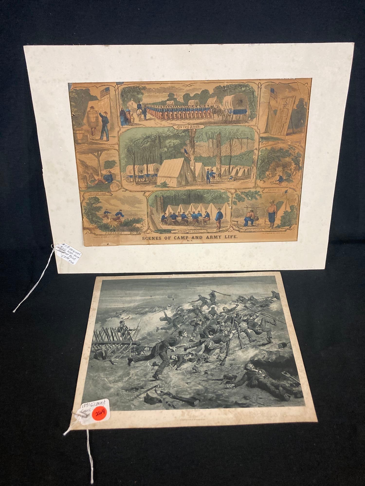 Original Civil War Prints (1 of 6)