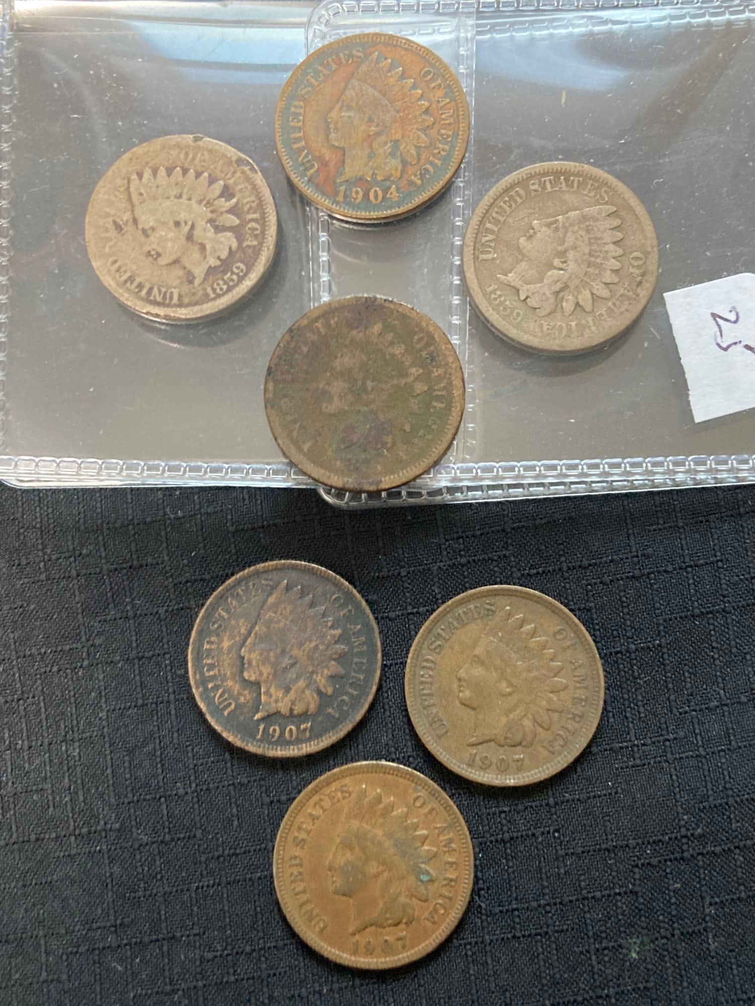 Indian Head Cents (1 of 2)
