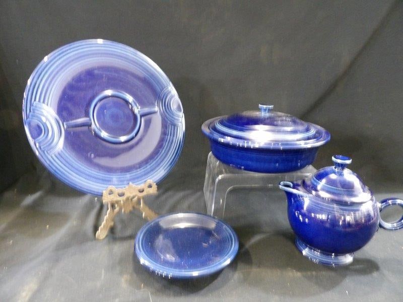 FIESTA WARE RETIRED TWILIGHT DISHES (1 of 6)