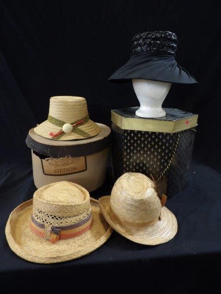 STRAW HATS & EARLY LADIES DRESS HAT (1 of 6)