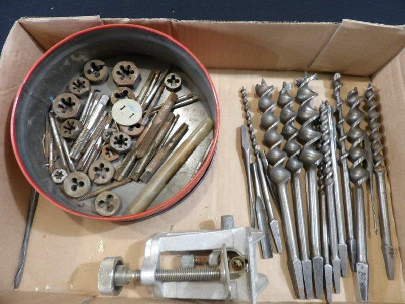 TAP & DIE SETS AND AUGER BITS (1 of 4)