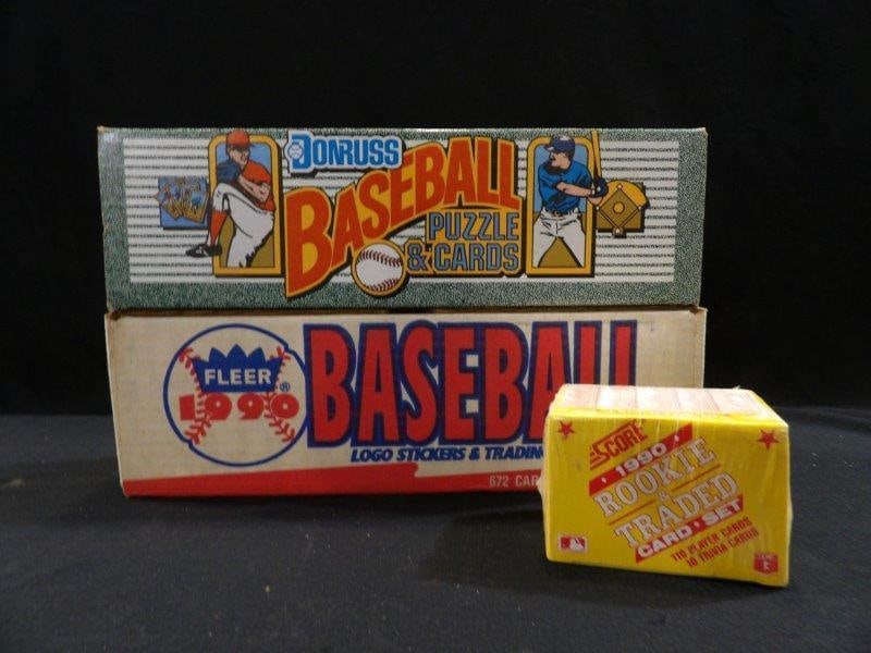 FLEER, DONRUSS & SCORE BASEBALL CARDS (1 of 1)