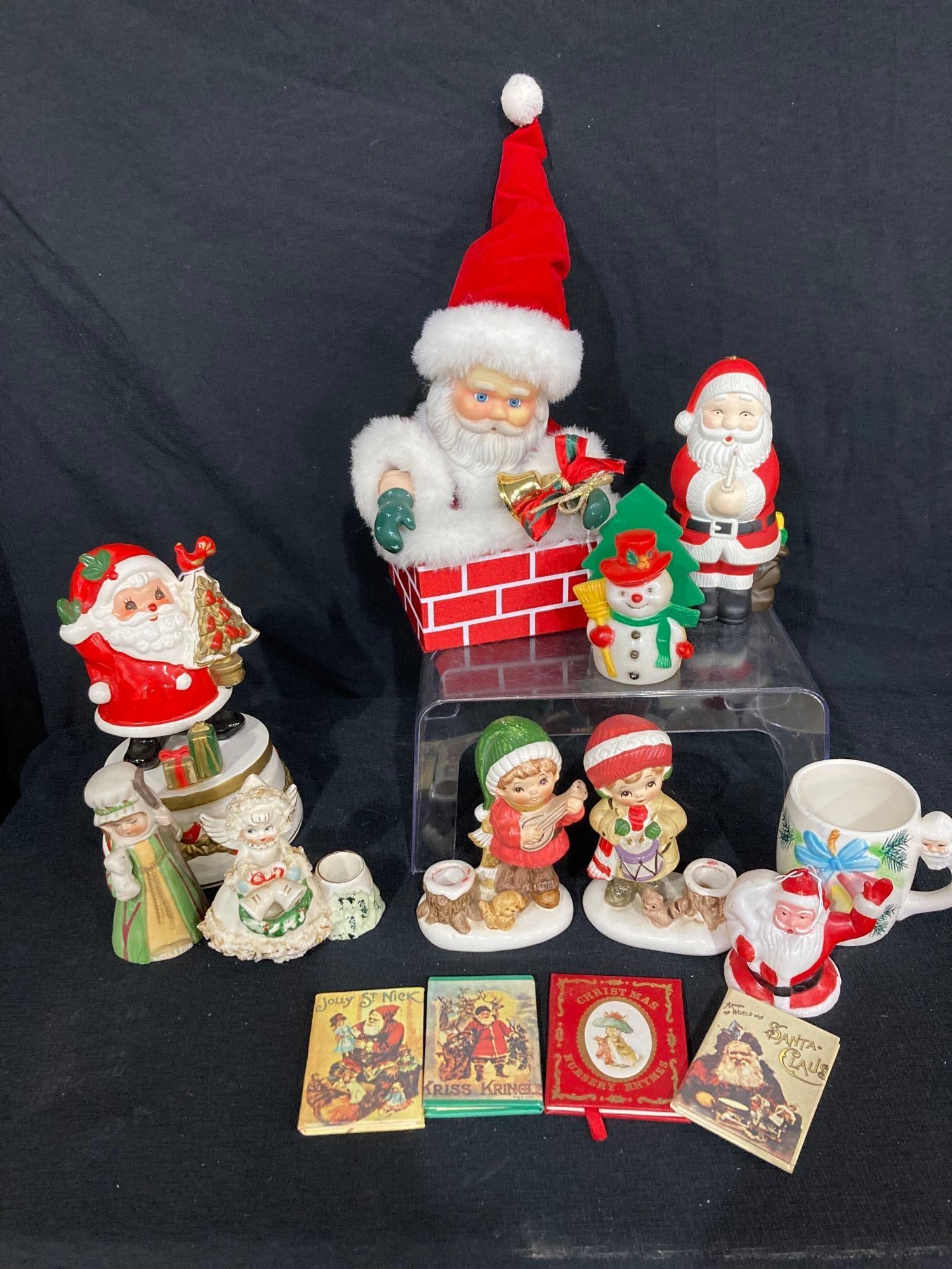 15+ Vintage Santa Music Box