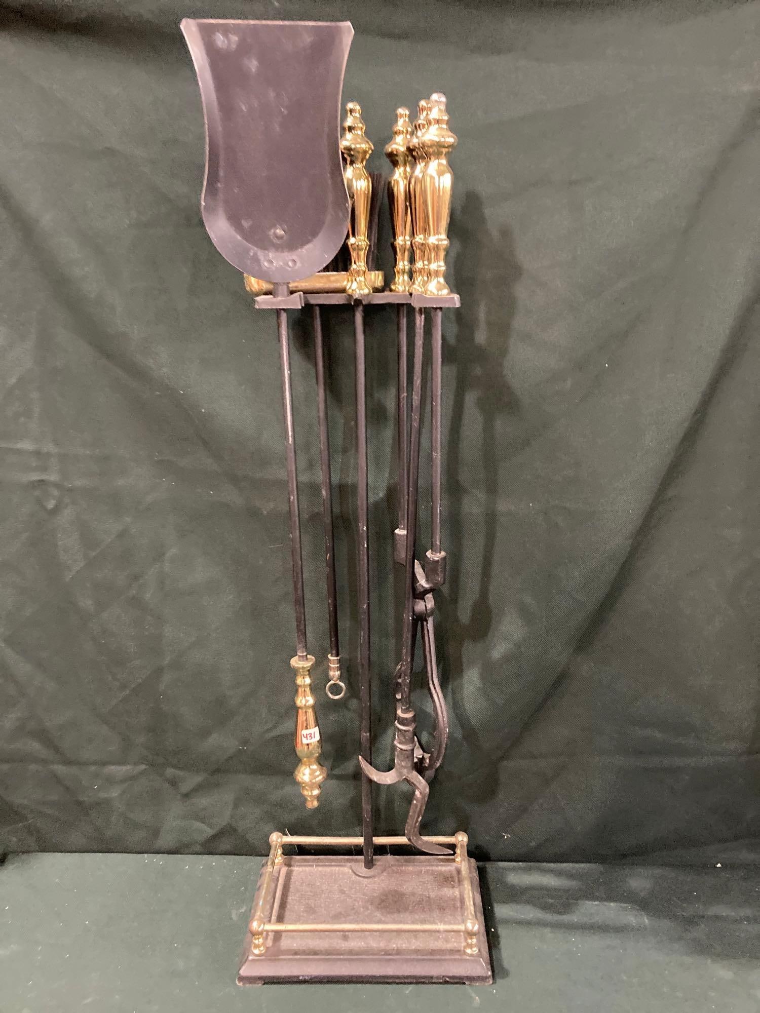 5 PC FIREPLACE SET (1 of 5)