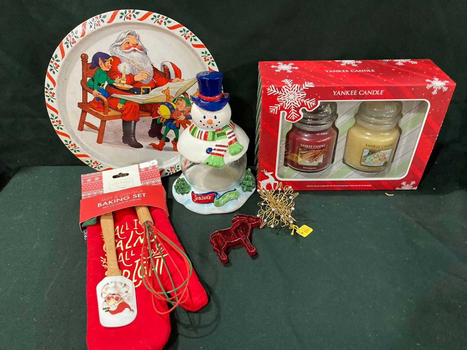 YANKEE CANDLES & VINTAGE COOKIE TRAY: NEW BAKING ITEMS