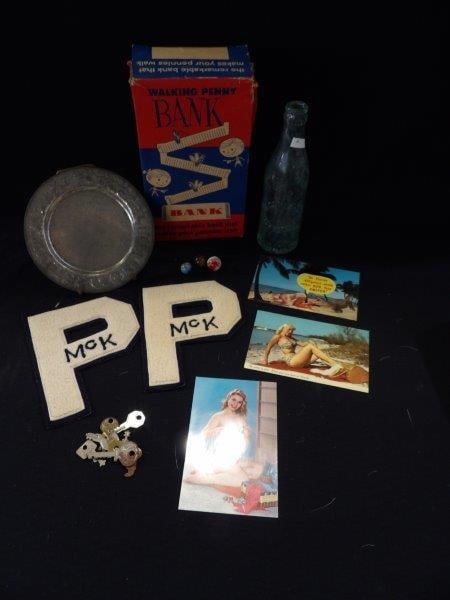 HIGHSCHOOL LETTER, FOUNTIAN PENAS & VARIOUS DESK ITEMS (1 of 8)