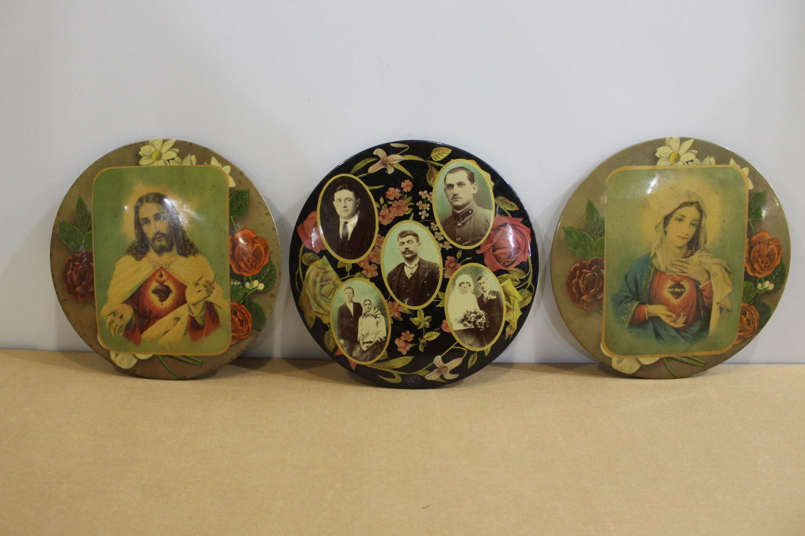 3 EARLY CHIMNEY FLUE COVERS (1 of 6)