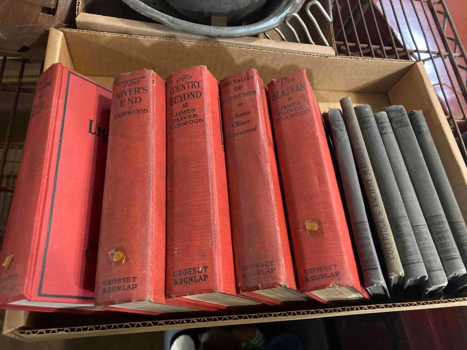 JAMES OLIVE CURWOOD & ENGLISH CLASSIC BOOKS (1 of 6)