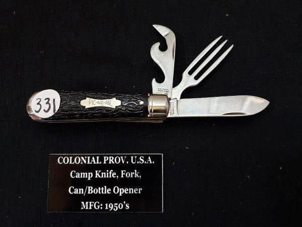 COLONIAL PROVIDENCE CONN PICNIC PAL: 3 PC . EXCELLENT CONDITION