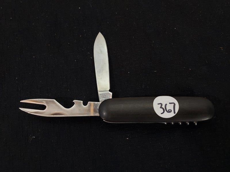 RICHARTS ROSTFREI SOLINGEN GERMAN HOBO KNIFE: 2 PIECE