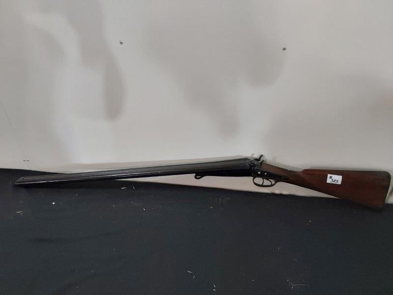 DOUBLE BARREL SHOTGUN WALL HANGER (1 of 6)