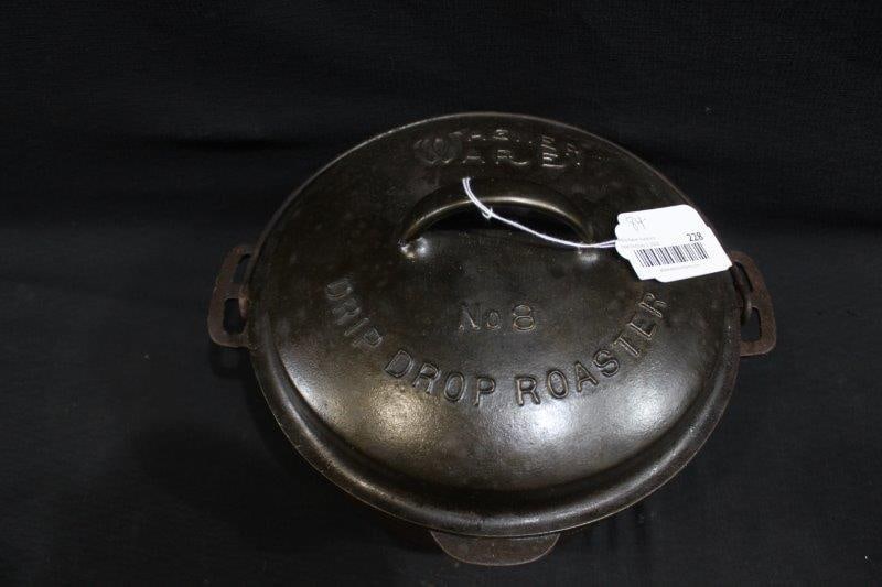 Wagner #8 Drip Drop Roaster w/lid (1 of 8)