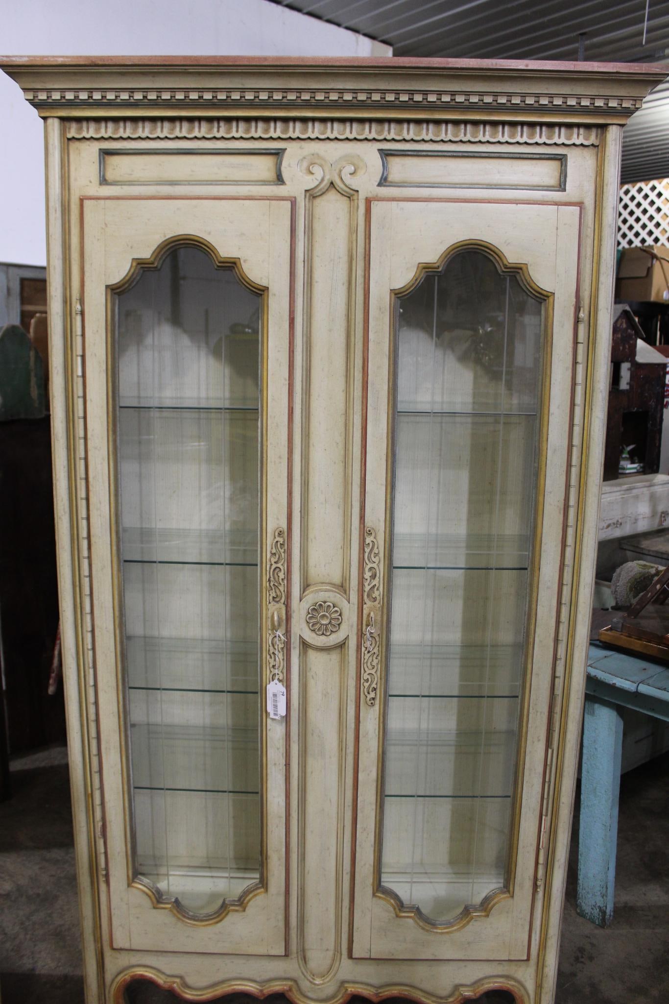 French Style 2-door cabinet  (1 of 4)