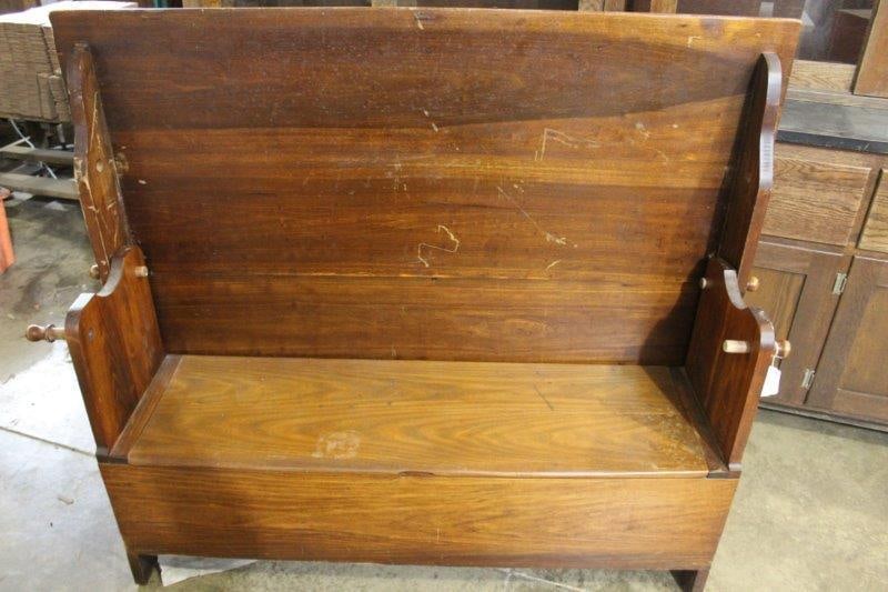 Hutch table with storage box  (1 of 3)