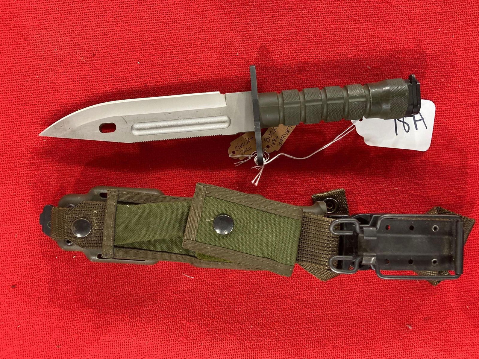 【Ｈ409】BAYONET/BUCK KNIVES/ M9 PHROBISⅢ/BUCK 188/アメリカ軍/シースナイフ/フロビス/バヨネット/コレクター放出品 H409】BAYONET/BUCK KNIVES/ M9 PHROBISⅢ/BUCK 188/アメリカ軍