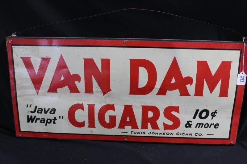Van Dam Cigars Tin Sign (1 of 4)
