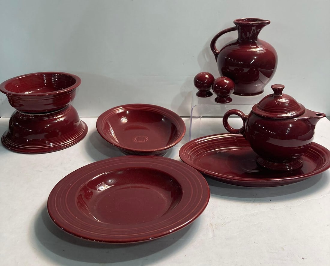 VINTAGE HEATHER FIESTA WARE DISHES (1 of 7)