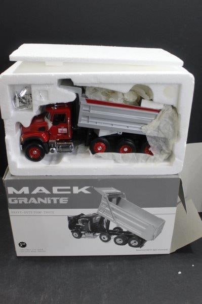 FIRST GEAR MACK GRANITE HEAVY DUTY DUMP TRUCK LYMAN RICHEY: NIB ?1/34 SCALE ?STOCK NO 19-3106
