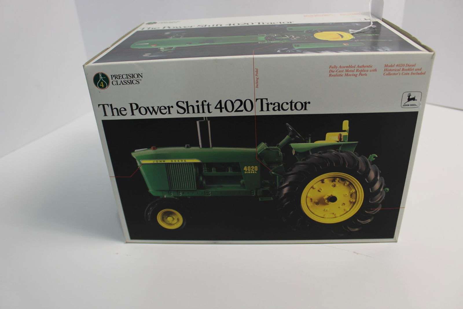 ERTL JOHN DEERE POWER SHIFT 4020 TRACTOR PRECISION CLASSICS NO 4: NIB ?1/16 SCALE ?STOCK NO 5549