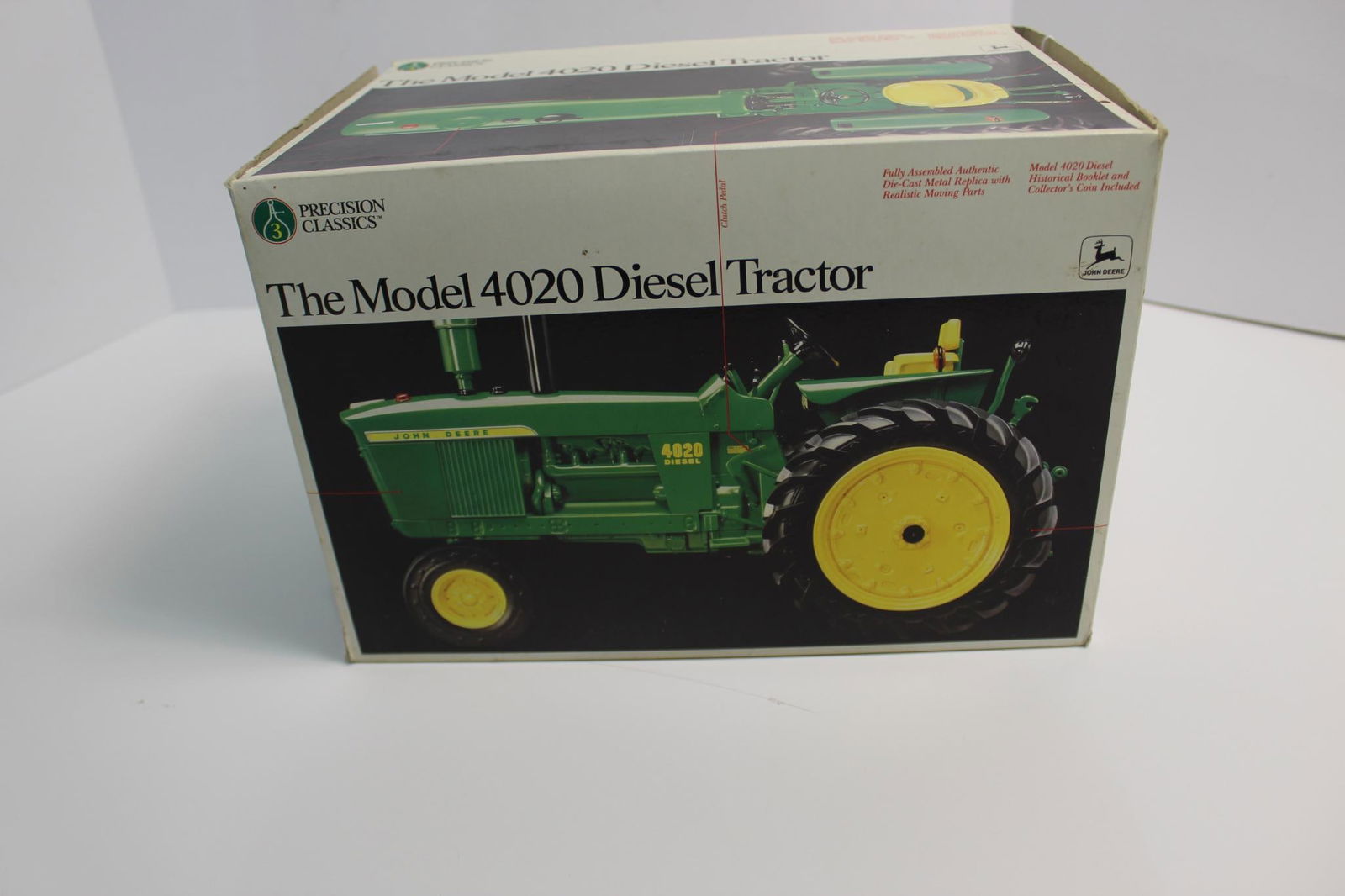 ERTL JOHN DEERE MODEL 4020 DIESEL TRACTOR PRECISION CLASSICS NO 3: NIB1/16 SCALE ?STOCK NO 5638