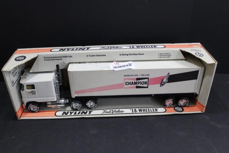 NYLINT CHAMPION SPARK PLUG ADVERTISING 18 WHEELER (1 of 2)