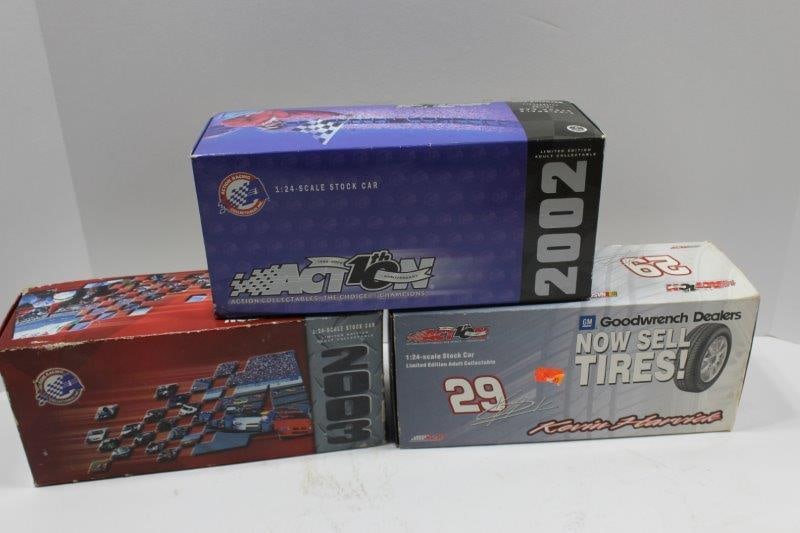 NASCAR ACTION LOT OF 3 STOCK CARS (1 of 2)