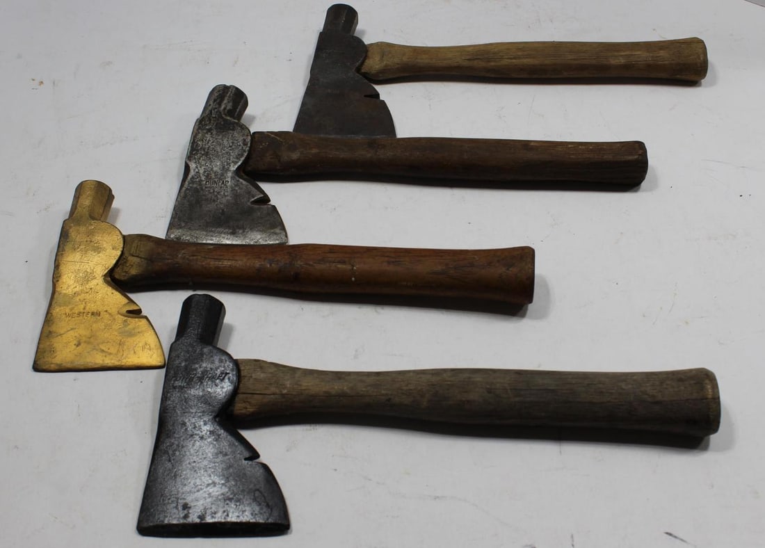 WESTERN, DEMON, DUNLAP & POWR KRAFT HATCHETS (1 of 5)