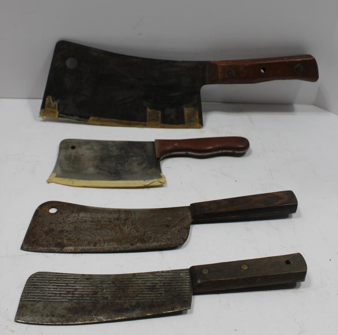 LOT OF 4 CLEAVERS (1 of 3)