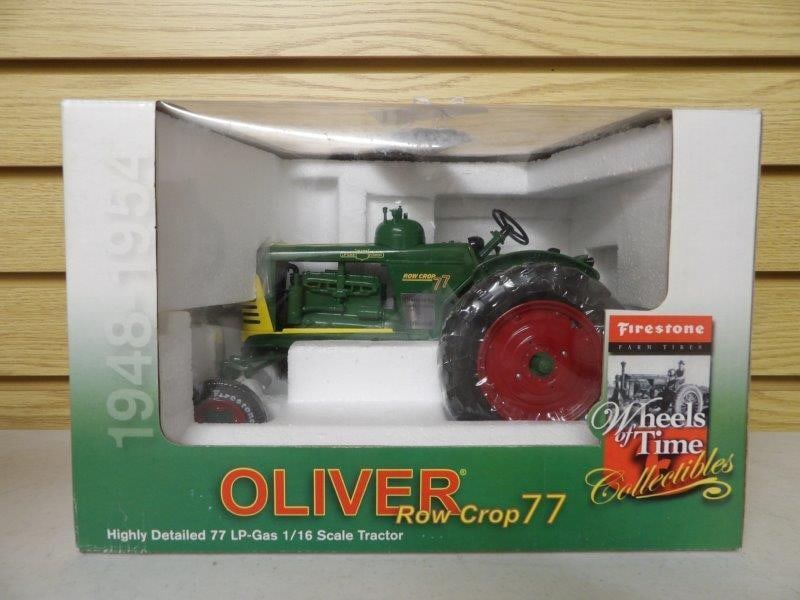 SPEC CAST FIRESTONE WHEELS OF TIME OLIVER ROW CROP 77 HD LP GAS LIMITED EDITION TRACTOR (1 of 7)